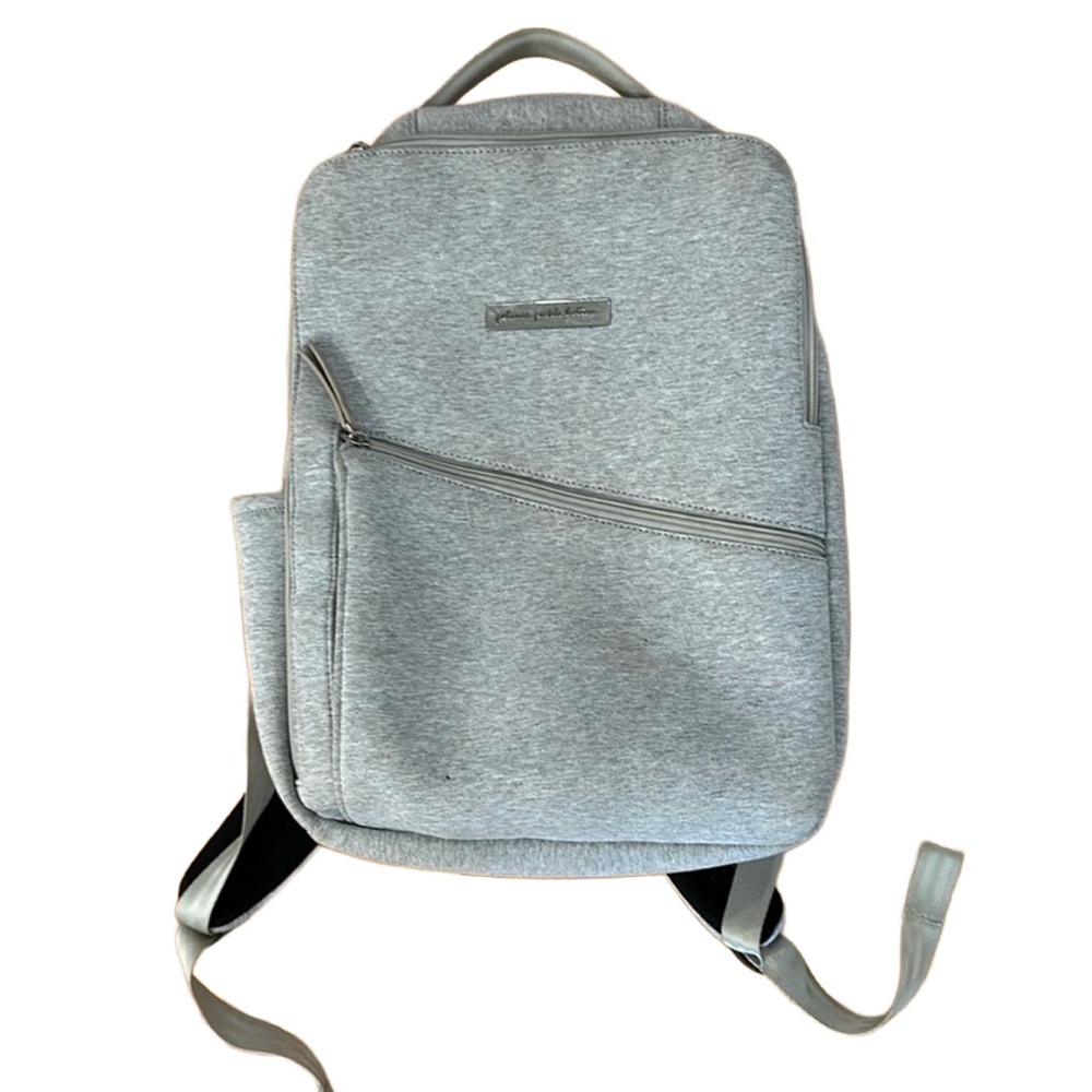 Grey petunia pickle bottom back pack diaper bag